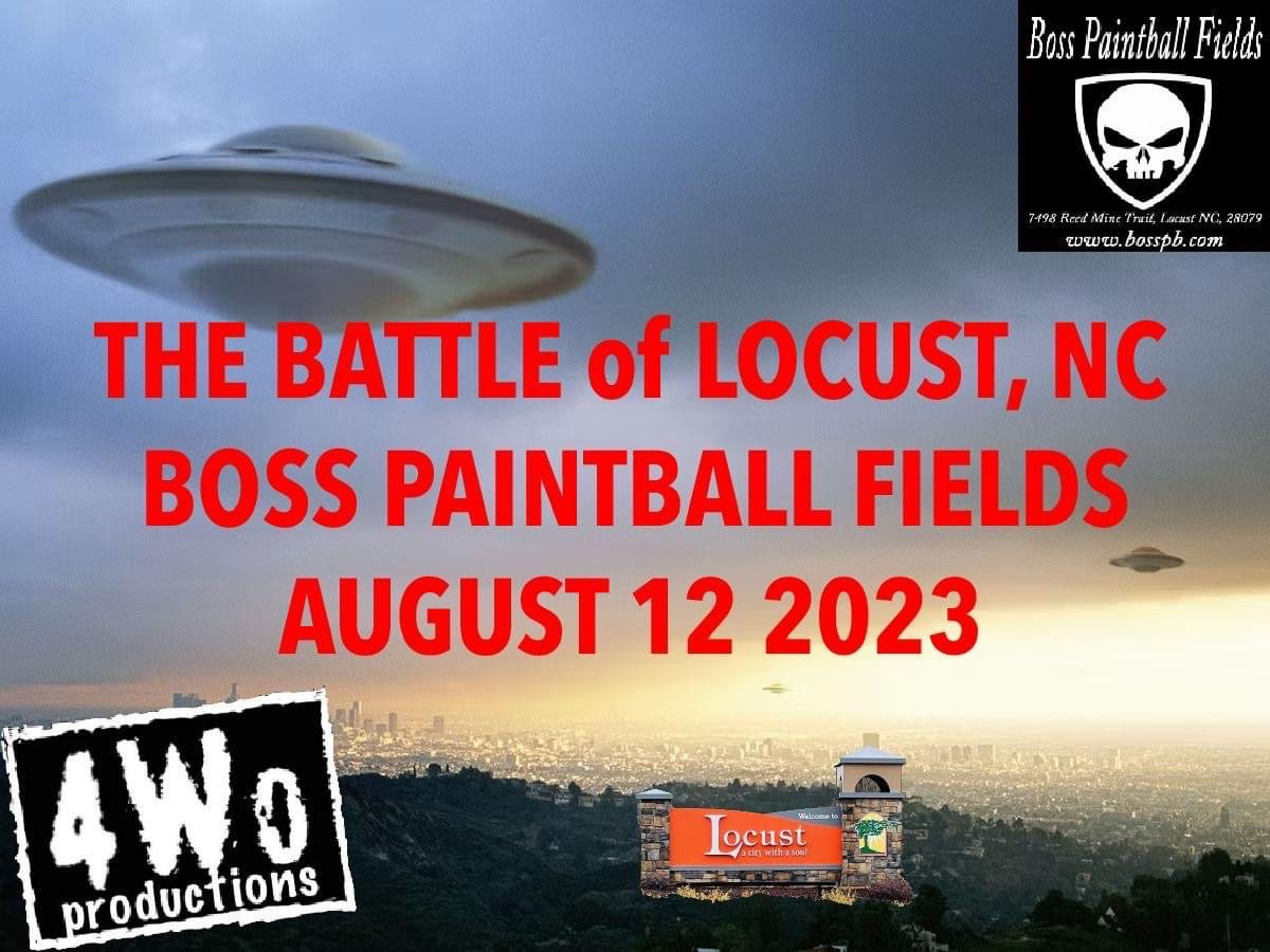 BOSS Paintball Field for birthday parties, Charlotte NC